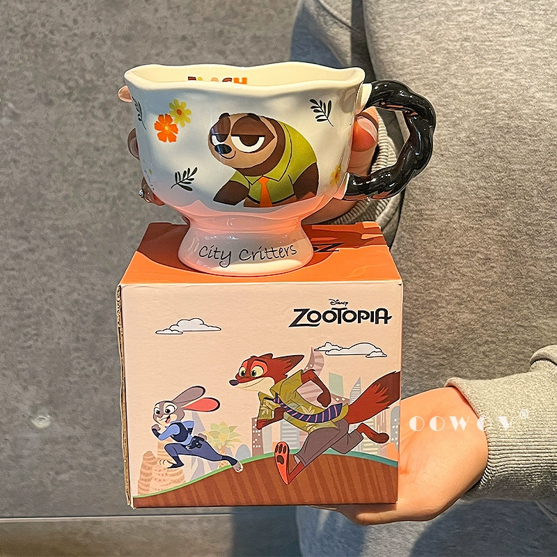 Кружка (Zootopia) Джуди и Ник, 360 мл, подарочная пара для дома, дизайн 2025