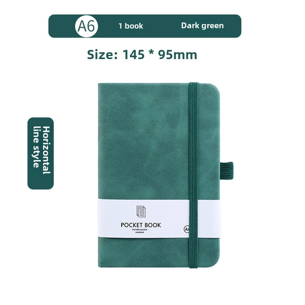 A6 dark green