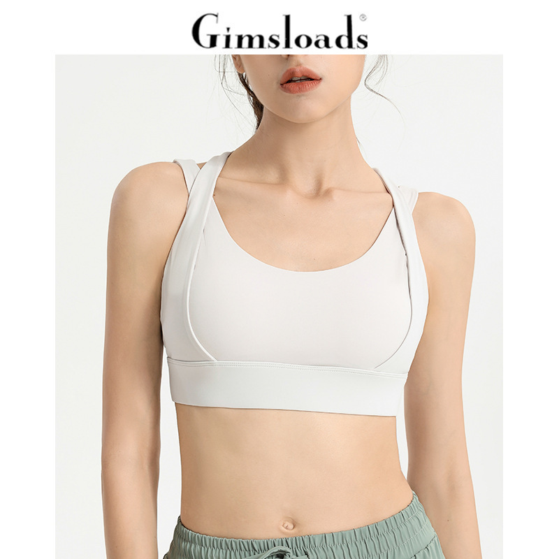 Clearance Sale Running Sports Bra for Women, Summer Shockproof Yoga High-Intensity Beautiful Back Quick-Dry Vest Bra Fitness Yoga Wear