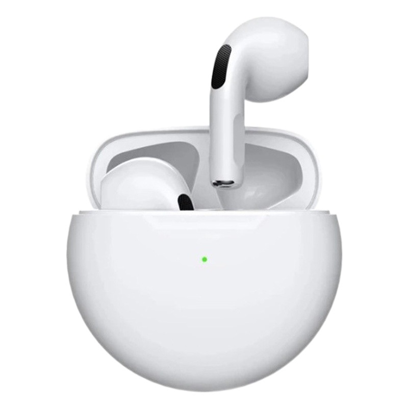 Auriculares Bluetooth Pro6 más vendidos, inalámbricos, impermeables, intrauditivos, con cancelación de ruido, mini, batería de ultra larga duración, auriculares con gran capacidad de batería