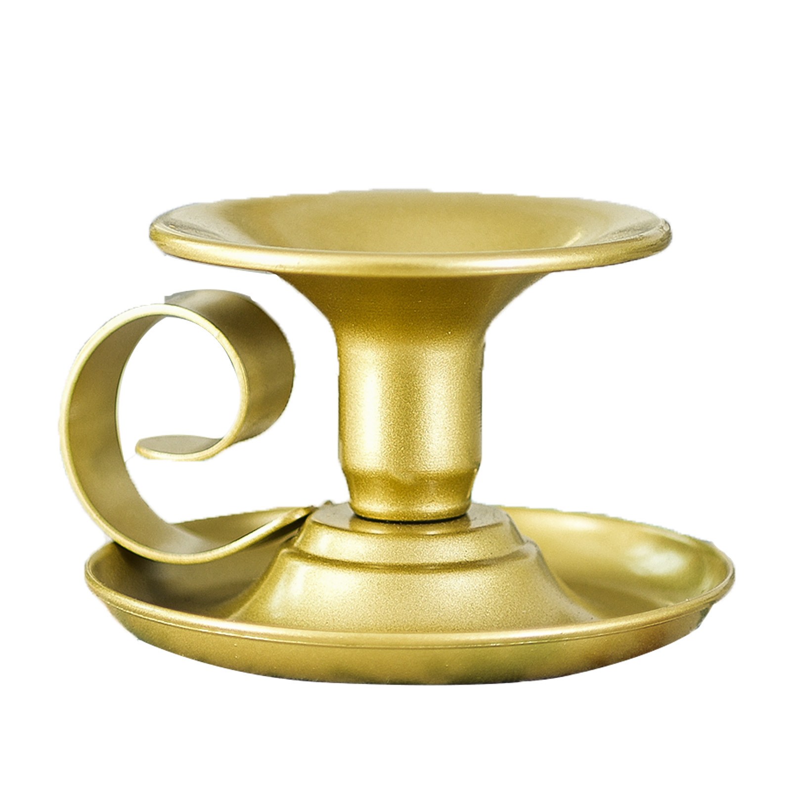 Taza de té negra de Amazon transfronteriza candelabro viejo retro pequeño candelabro de hierro forjado velas aromáticas accesorios de boda
