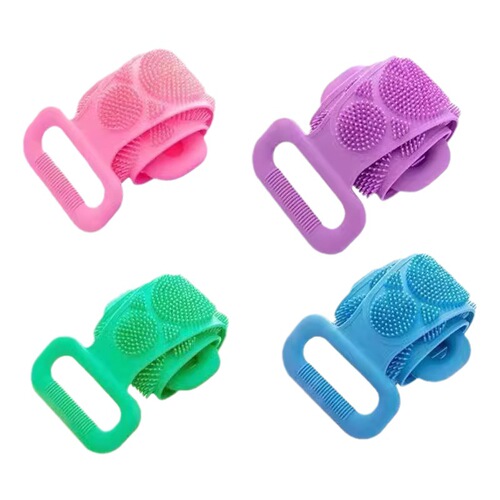 Silicone bath towel, rub-down artifact for women on the back, mud-removal artifact for men, special body bath brush and back strip