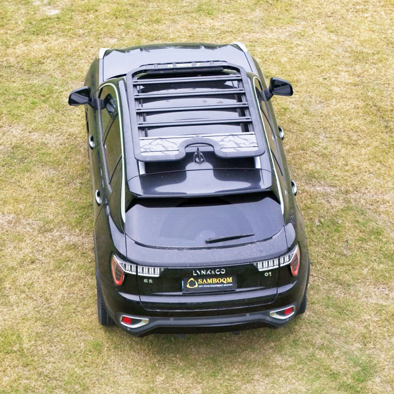Lynk & Co 01 Roof Rack, Curved Roof Rack, Outdoor Camping Modification Accessories, Expansion Rack, Roof Platform