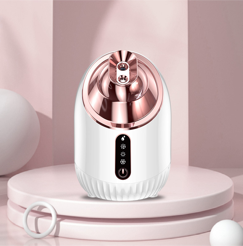蒸顔器ナノスプレー補水神器美容器顔に毛穴を開けて蒸気機家庭用蒸顔器|undefined