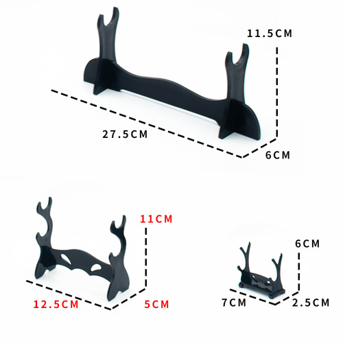 Game weapon knife holder, anime sword display stand, double-layer multi-functional toy and gift display stand