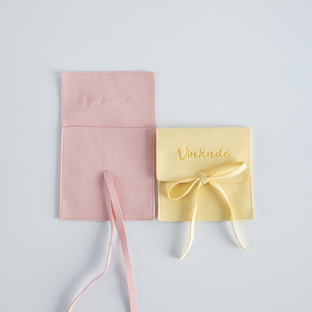 1 Piece Cloth Simple Style Daily Solid Color Jewelry Packaging Bags display picture 3