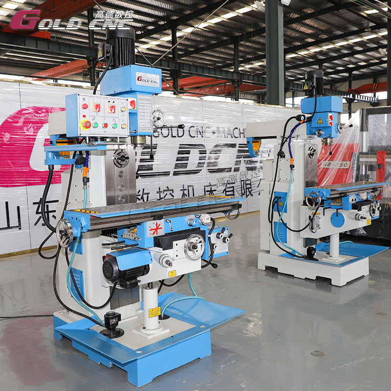 Vertical and Horizontal Conversion Drilling and Milling Machine, Floor-Standing Gear-Driven Aluminum Alloy Mold Steel Drilling and Milling Machine, Direct Supply from the Manufacturer