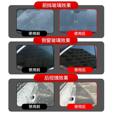 and Light Scratches, Polishing Liquid Cleaner — Glass agent