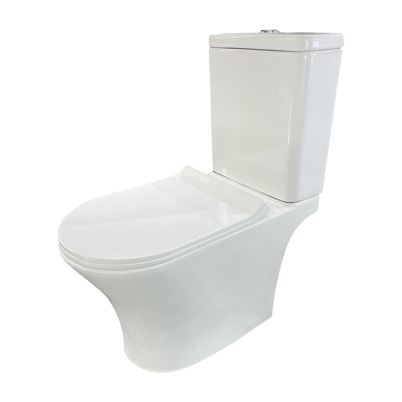 inodoro de gran impulso ciclón de cinco niveles ahorro de agua silencioso hogar gran tubería cerámica inodoro ingeniería mayorista