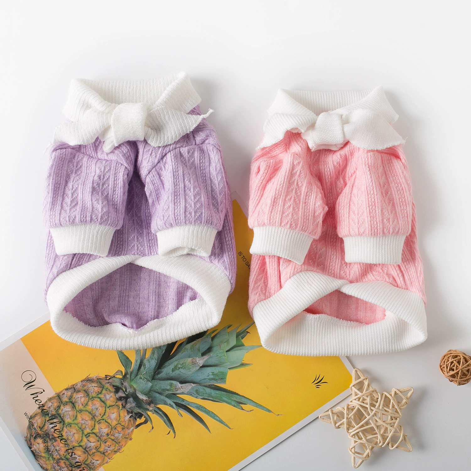 Осенне-Зимний вязаный мягкий свитер для собак Одежда Тедди для домашних животных Зимняя страховка, чем одежда для VIP-щенков Bear Bome