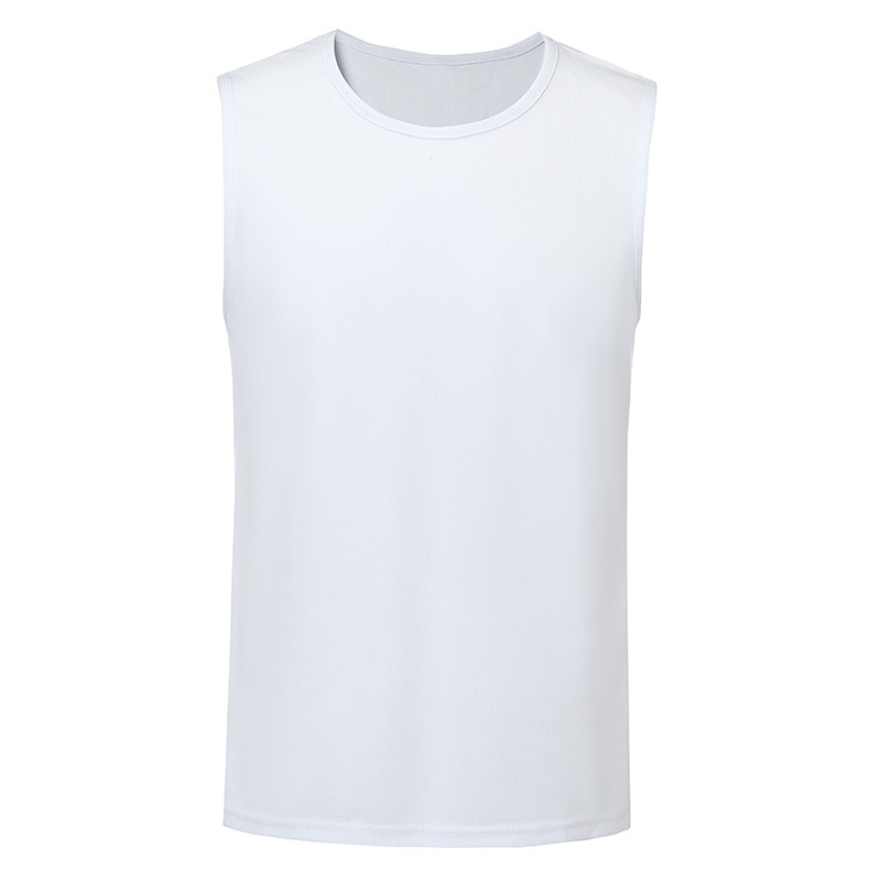 Chaleco deportivo para hombres de verano running fitness hielo rápido secado baloncesto entrenamiento de pista y campo camiseta sin mangas hombre hombro