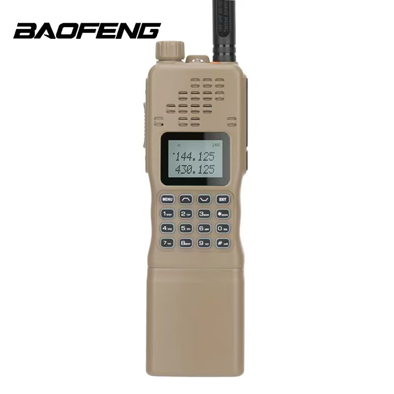 Baofeng AR-152 UV de doble etapa táctica walkie-talkie de alta potencia de gran capacidad militar ventilador handstand AN/PRC-152
