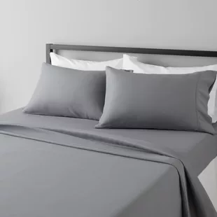 Bedding (Amazon) 4-Piece Set — Sheet, Pillowcase & Bedspread, Multiple Colors, Twin–King
