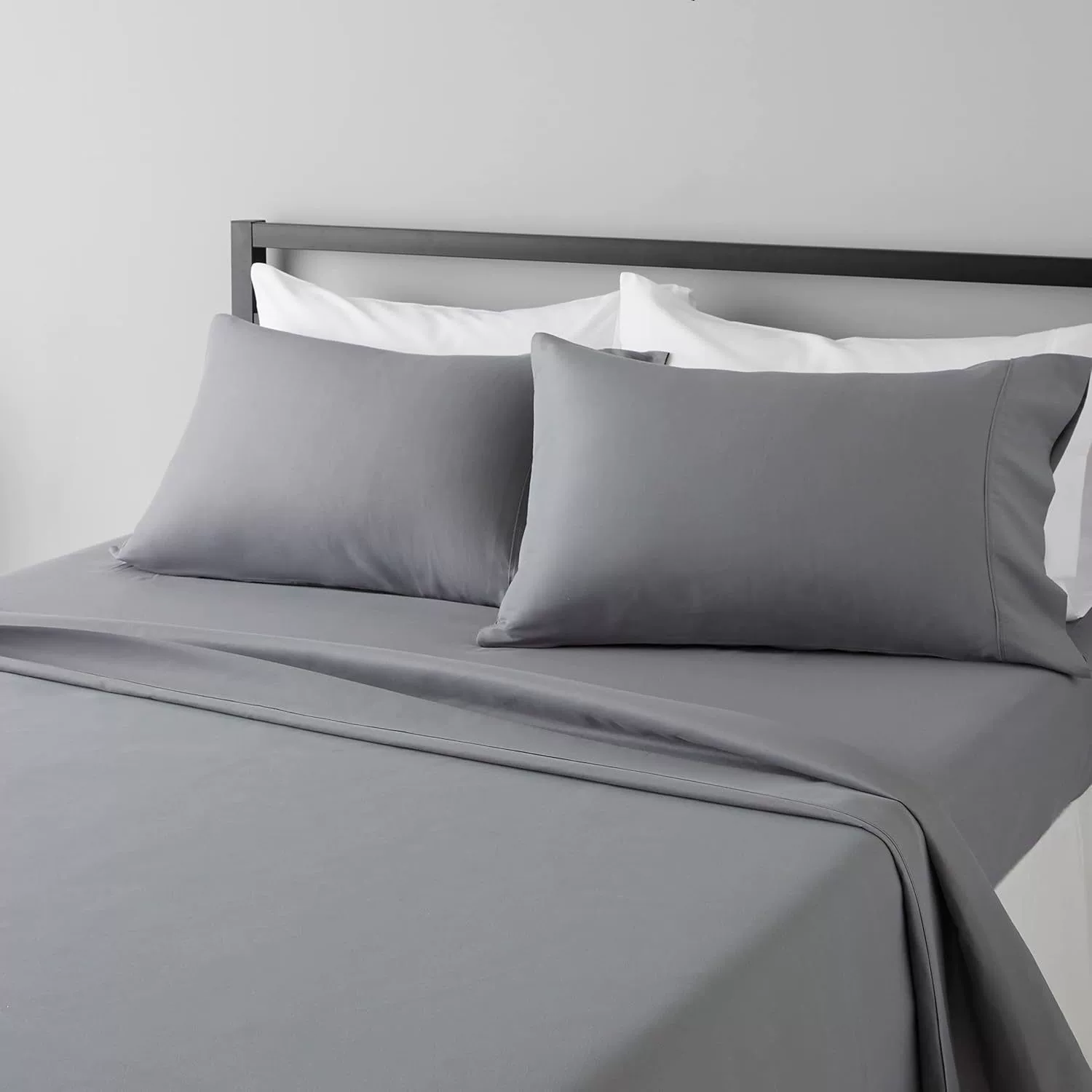 Bedding (Amazon) 4-Piece Set — Sheet, Pillowcase & Bedspread, Multiple Colors, Twin–King