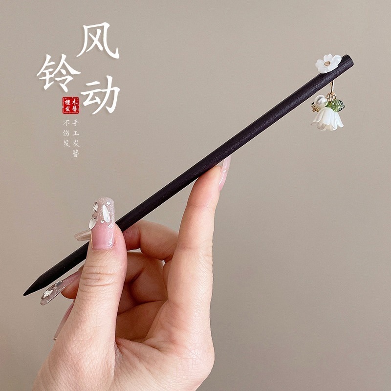 女性用の新しい中国風のタッセルヘアピン、古代スタイルの高級ヘアピン、チャイナドレス、漢服のヘアピン、馬面スカート、ヘッドシェイクヘッドドレス|undefined