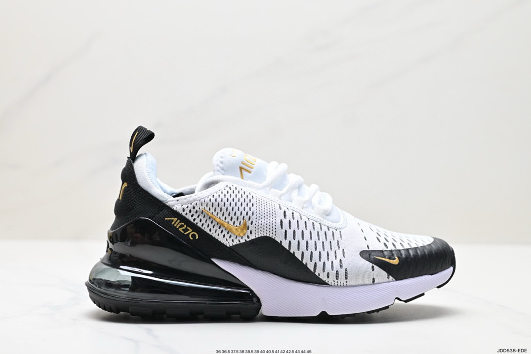 Fábrica de zapatos Putian Air Max270 cojín de aire mesh transpirable ligero zapatos de correr hombres y mujeres zapatos deportivos casuales comercio exterior