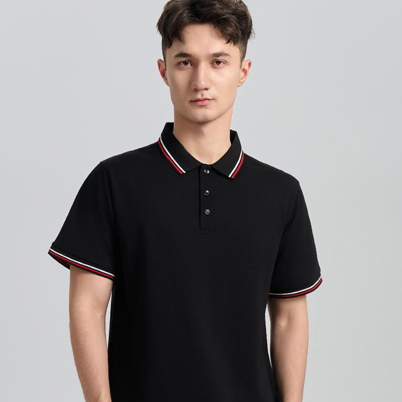 夏季工作服T恤团体刺绣logo男女工衣工装翻领短袖文化POLO衫印字