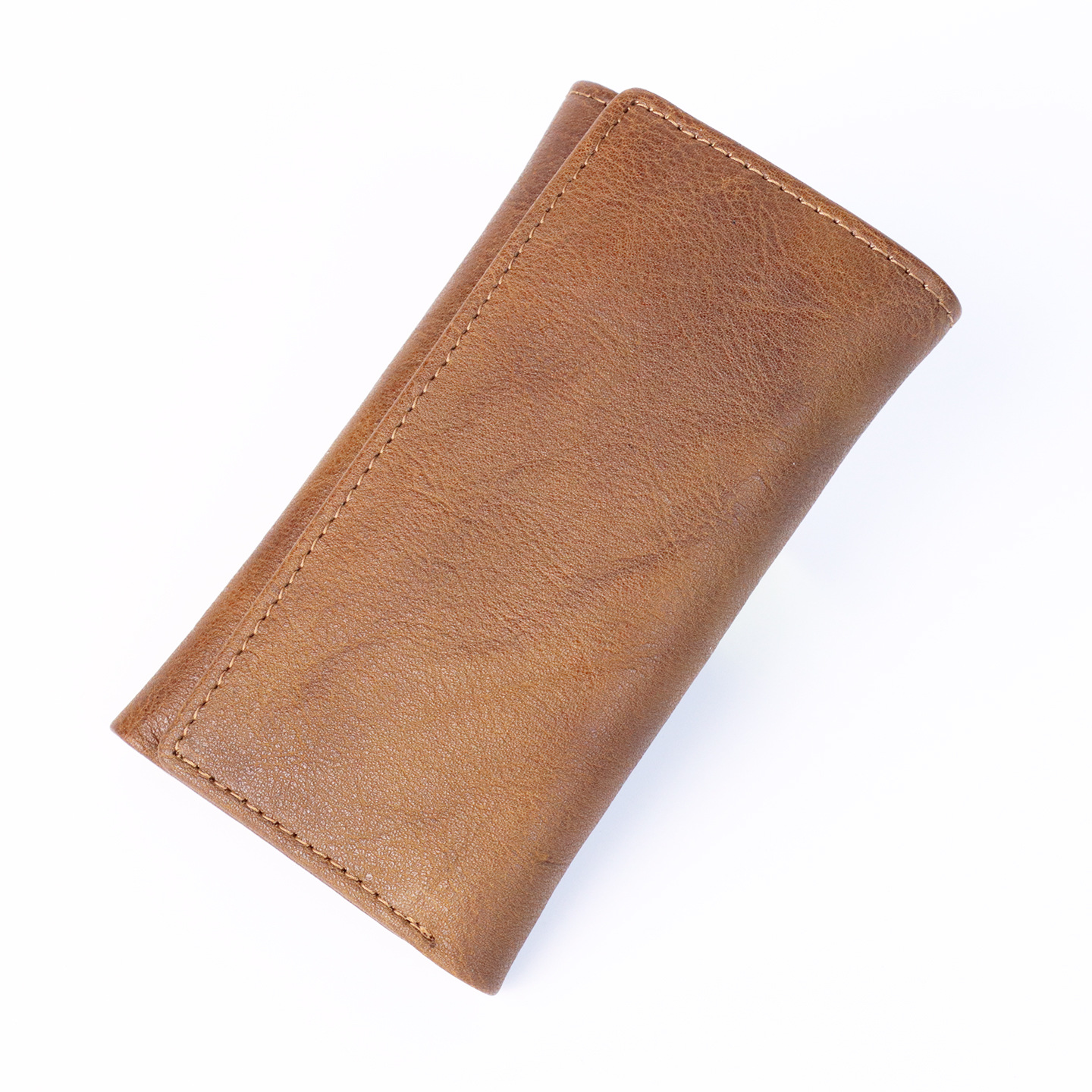 Genuine Leather Cross-Border Top-Grain Cowhide 70% off Small Wallet Multifunctional Key Wallet Men's Retro Women's YC2001-d12