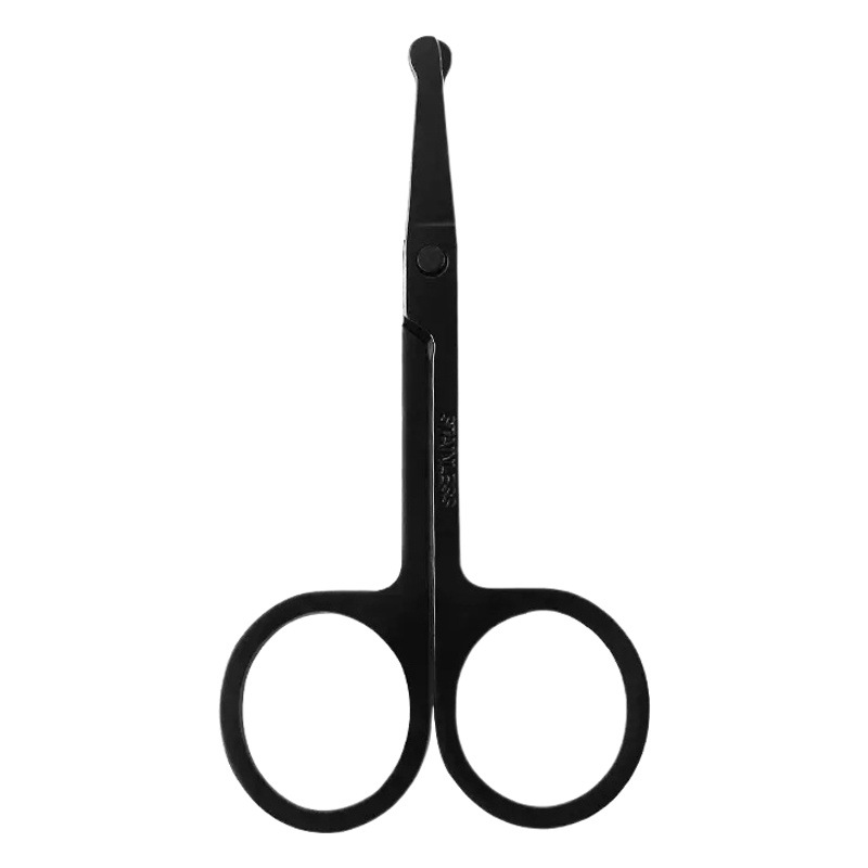 German Nose Hair Scissors Men's Nose Hair Trimming Set High-End Round-Head Small Scissors Nose Hair Trimmer Manual Hair Trimming Scissors