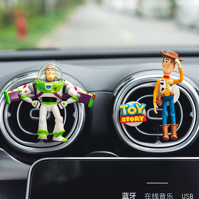 [TOY] Aromaterapia para automóvil, decoraciones para automóviles, lindos clips de perfume de dibujos animados, salida de aire acondicionado para automóvil