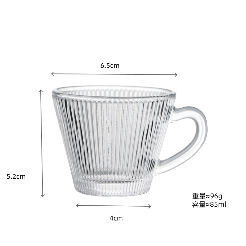 Conjunto de tazas de té de vidrio tazas de té de kung fu tazas de té de vidrio tazas pequeñas tazas de té mini transparentes tazas de té resistentes al calor