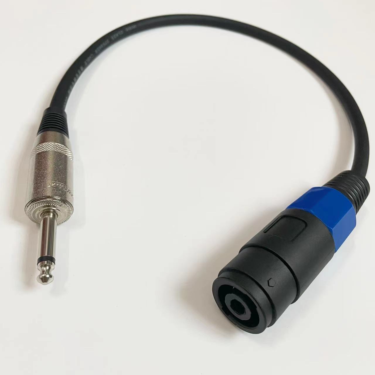 Speaker Cable大二芯单声道6.5对欧姆母6.35大美式功放音箱连接线