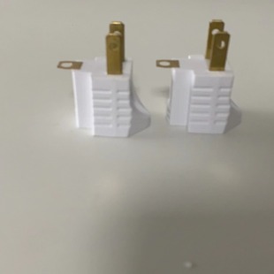 South America U02 White plug multi-function conversion plug PVC material three-hole position