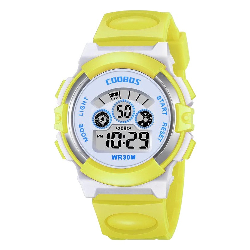 Cool Po Shi children's electronic watch luminous boys and girls multifunctional waterproof student sports watch 0919