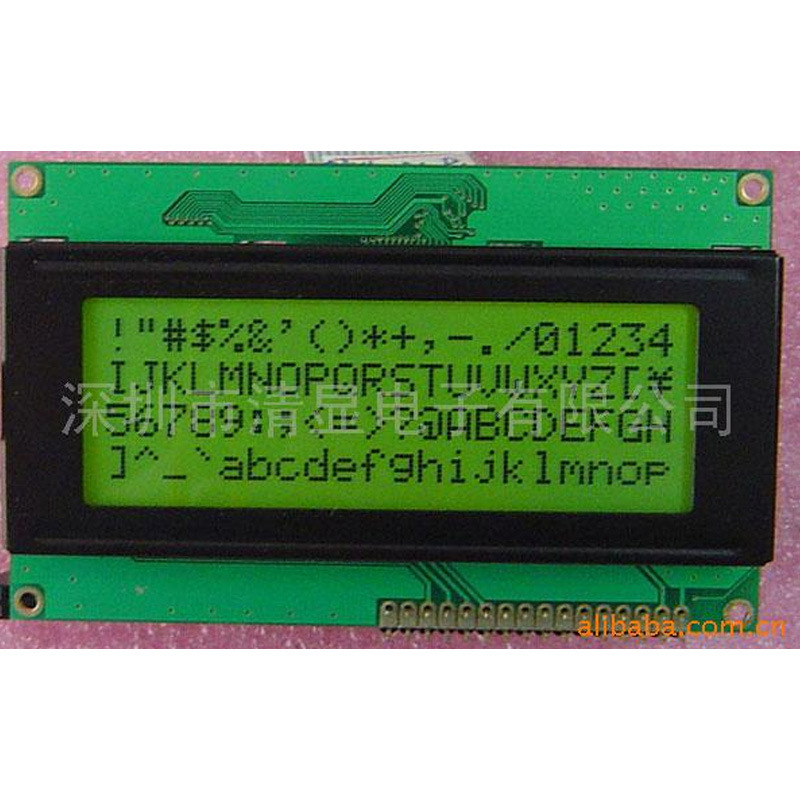 供应LCD模块字符点阵液晶显示模块C2004lcd工业显示屏液晶屏 厂家