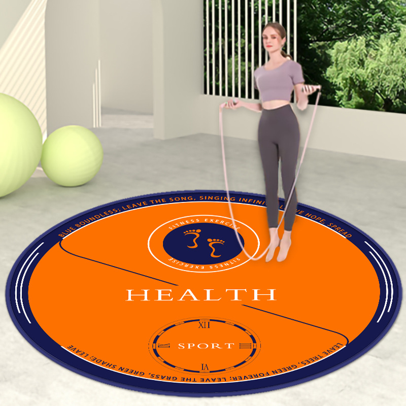 둥근 운동 발 편지 바이탈 오렌지