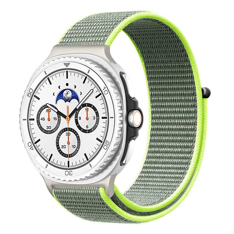 适用三星watch8手表带Galaxy watch8Classic魔术贴回环式尼龙表带|undefined