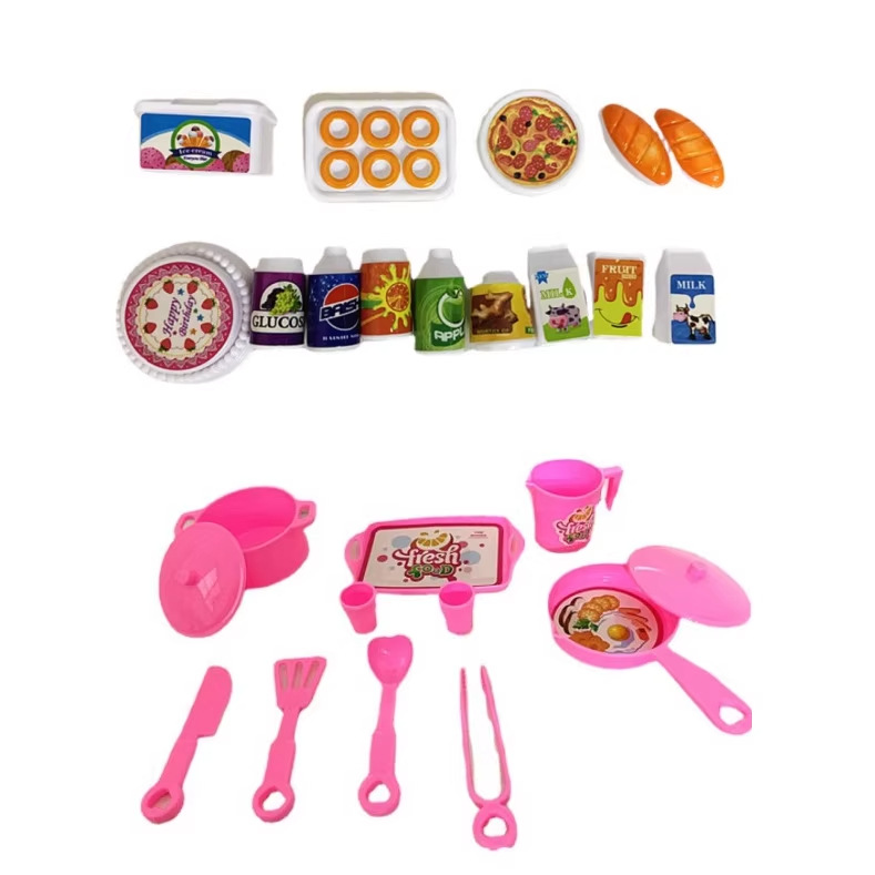 25PC 음료 콜라 음료 캔 인형 식기 소꿉놀이 장난감 주방 보일러 삽 컵 주방용품 58g