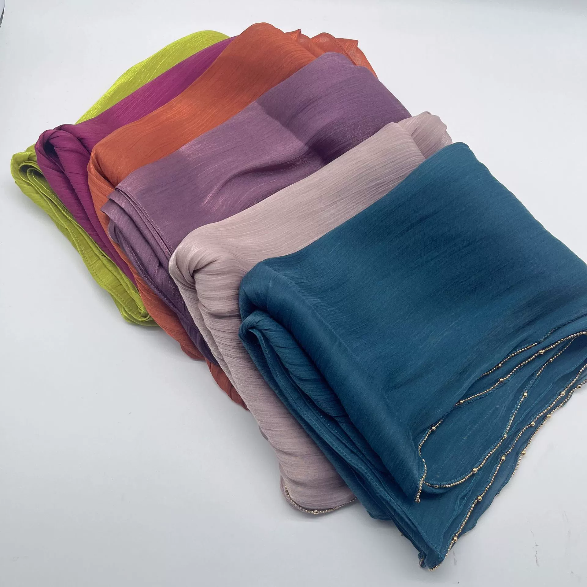 Summer one-sided metal chain, elite Arabic scarf, from Malaysia
