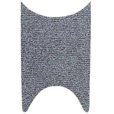Suitable for Green Source Doudou New Electric vehicle foot mat - black-and-gray-silk-hoop-floor-mats
