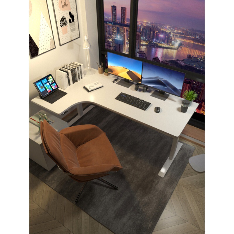 Desk Household Electric Lifting Table Simple Desk Study Bedroom Corner Computer Desk Desktop
