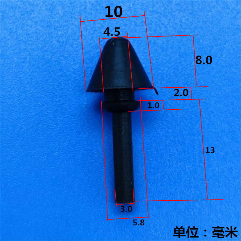 高温耐性シリコン衝突防止プラグ、ゴムプラグ、衝撃吸収防塵プラグ、高弾性穴プラグ、テーパーフットパッドガスケット|undefined