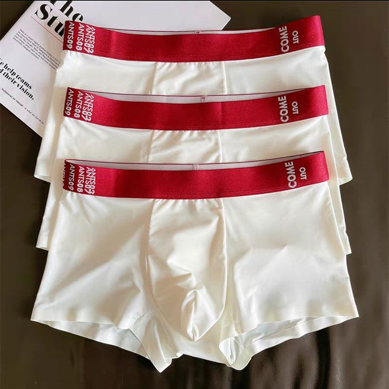 3 white and red strips