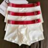 3 white and red strips
