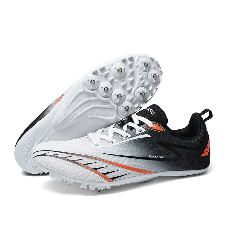 Профессиональные легкоатлетические шиповки для прыжков в длину и спринта, пластиковая дорожка, противоскользящие, износостойкие, сильное сцепление, для физпроверок