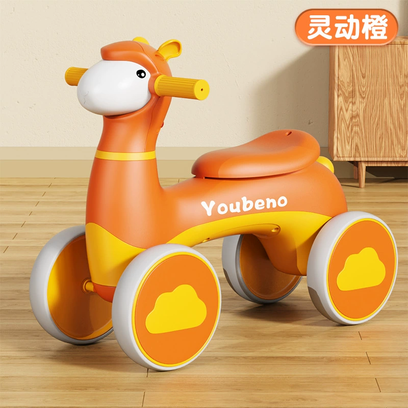 Детский баланс-байк, альпака, игрушка-автомобиль, ходунок, Pilsan Play Car, 1-3 года, против опрокидывания
