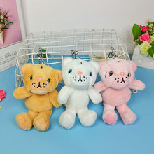 虎年吉祥物小老虎挂件可爱毛绒玩具公仔玩偶书包挂饰汽车钥匙链