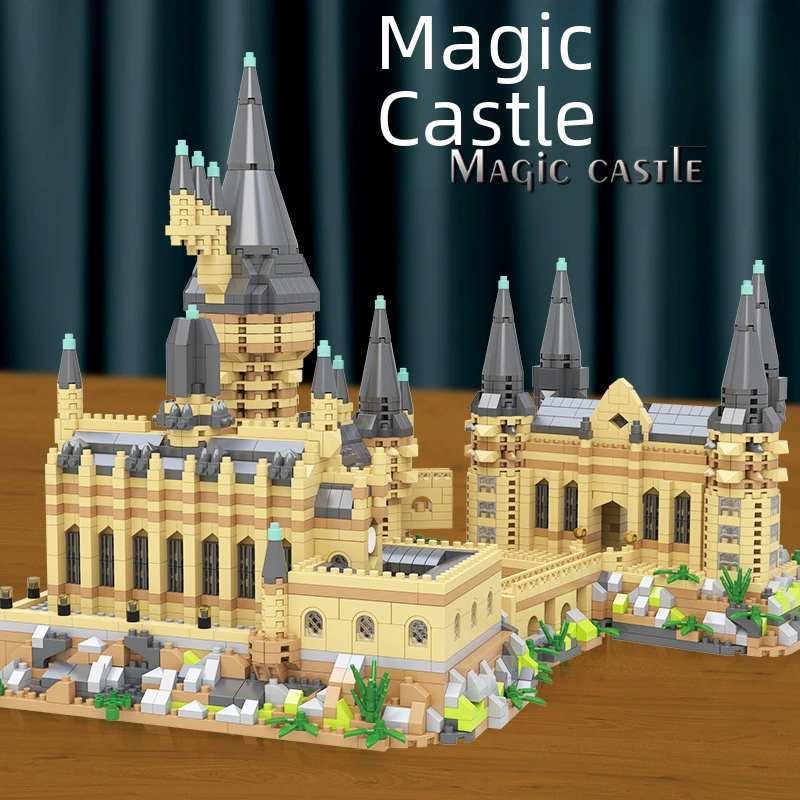 Lego, constructor, magic castle for boys for adults high difficulty