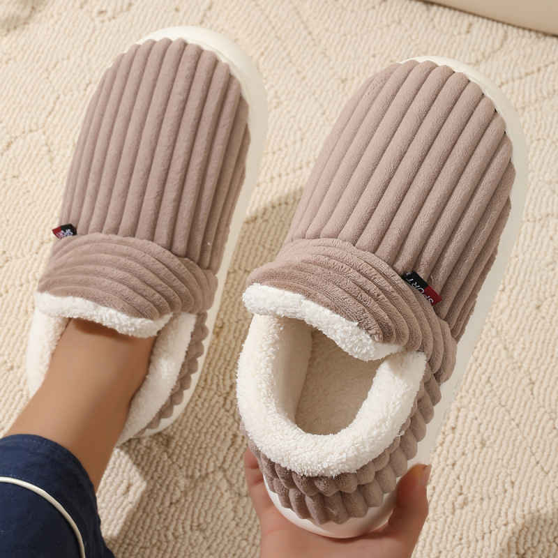 Cross-border code a generation of high-top cotton shoes winter cold-proof thick-soled indoor warm plush cotton slippers lovers Cross-border code a generation of high-top cotton shoes winter cold-proof thick-soled indoor warm plush cotton slippers lovers