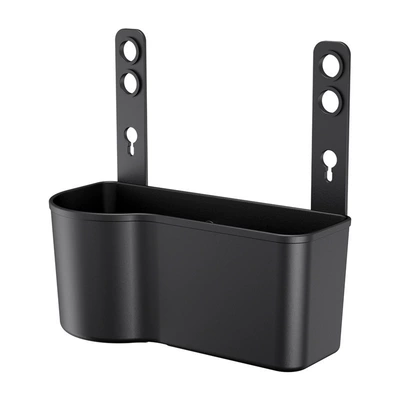 Car Seat Back Water Cup and Drink Holder, Rear Seat Storage Rack, Car-Mounted Multifunctional Hanging Phone Storage Tray (Car cup holder/beverage holder) - black-single-pack