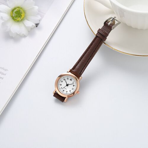 Lin Xiaozhai watches for female students Korean style simple and cute junior high school retro art belt small dial, a pair of girlfriends watches