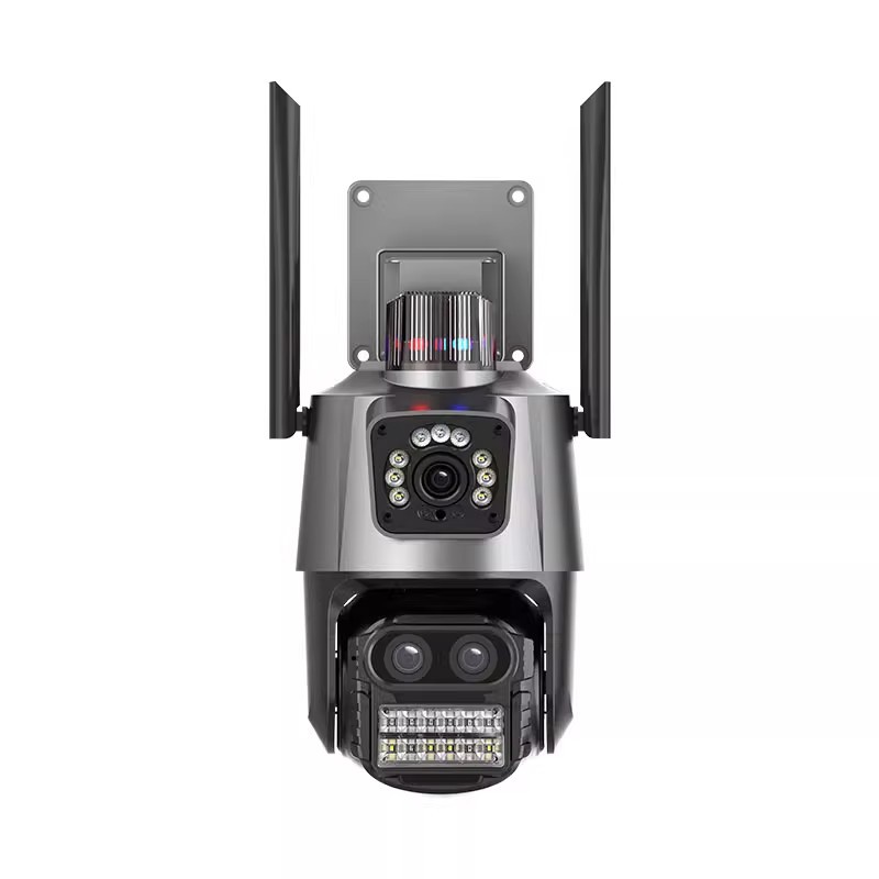 Xiongmai ICSEE exterior zoom doble pantalla WiFi cámara de vigilancia ultra clara cámara de vigilancia doméstica inalámbrica