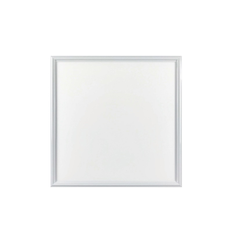 Panel de luz LED integrado en el techo, clip de aluminio, panel de luz plano de 450x450, luz empotrada para cocina y baño con atenuación de tres colores