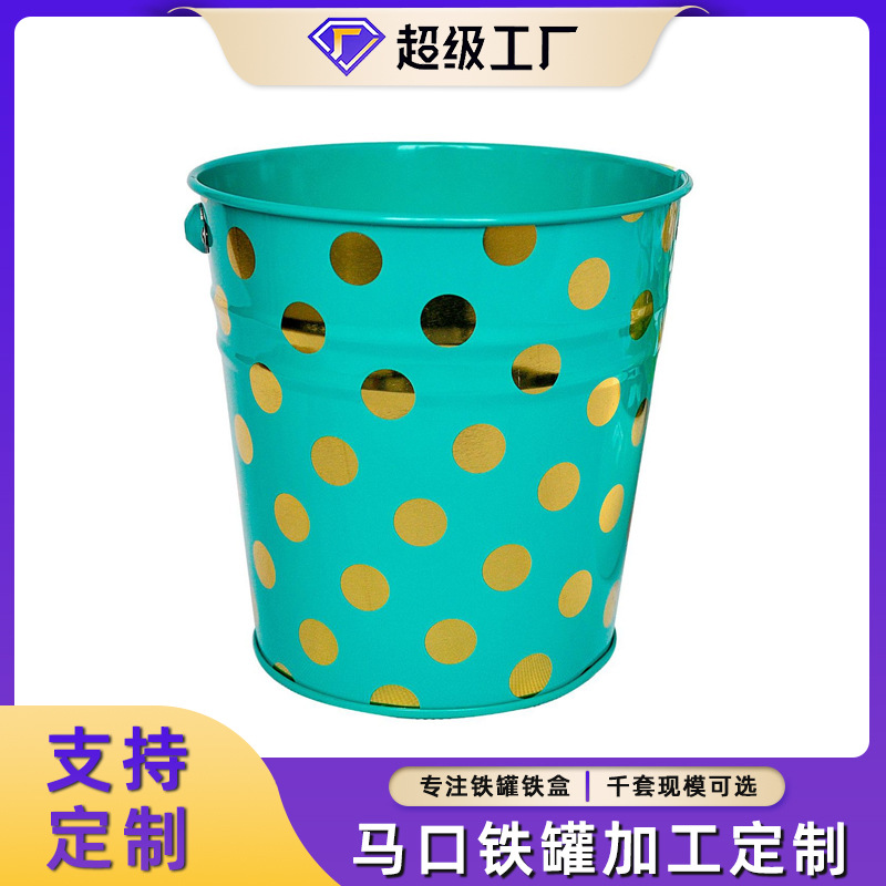 马口铁罐 马口铁圆形垃圾桶铁罐 专业厂家铁罐 铁罐包装盒