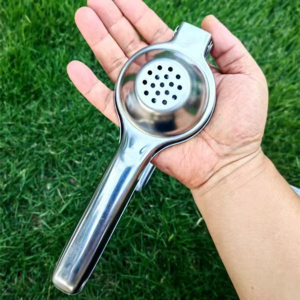 迷你手动柠檬榨汁器不锈钢家用小型压汁器柠檬夹压汁机挤柠檬汁器