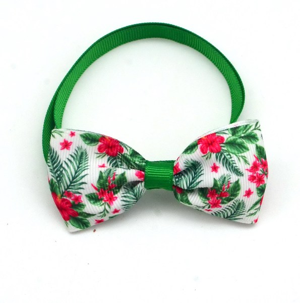 Tropical Rain Forest Shawai Wind Pet Terring Pet Bow Dogs and Cat…